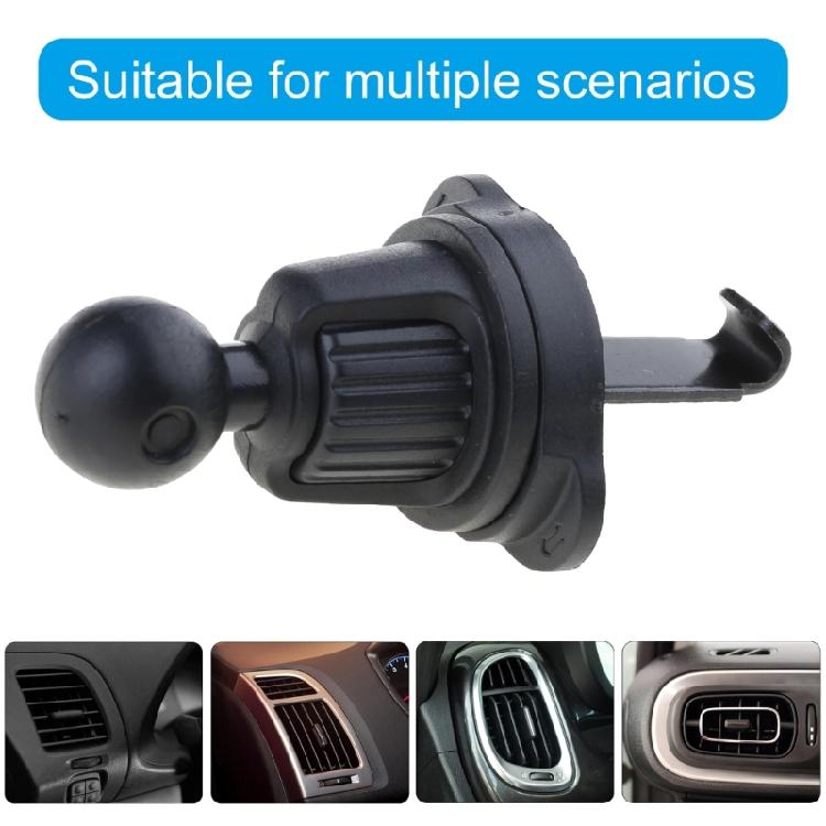 Round Head Base for Car Phone Holder Universal Car Air Vent Mobile Phone Stand Bracket Car Air Outlet Clip