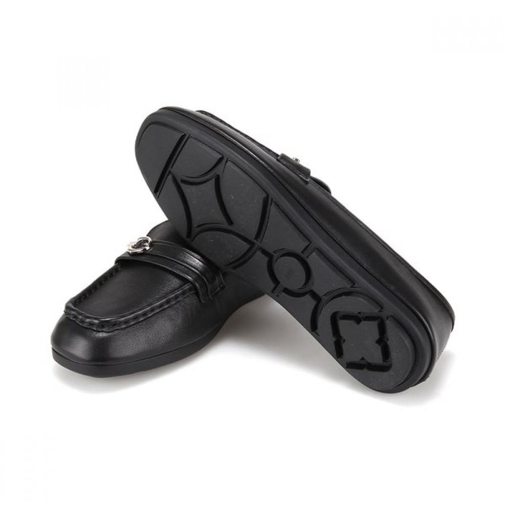 Barbara Cowhide Daily City CaSual Women S Loafer 1.5cm 2colorS Bqj125