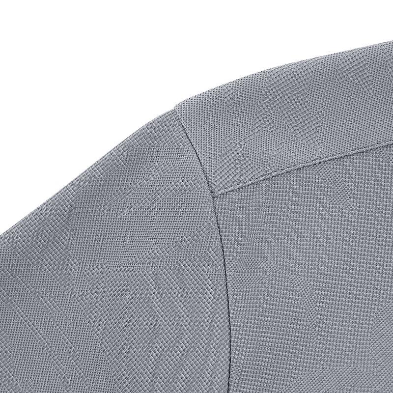 Septwolves Seamless Jacquard Stretch Short-Sleeve Shirt