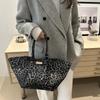 Fashion Leopard Wings Handbag New Large Capacity Trend Leisure Commuting Brand Luxury Underarm Shoulder Tote Bag For Women CLE