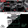 COLORBIRD N-VAN Rubber Mat, Custom Interior Center Console Accessory for Honda NVAN JJ1/JJ2 (White)
