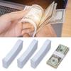 Self Sealing Cash Straps Self-adhesive Money Bands 300pcs Self Sealing Money Bands Professional White Cash for Supermarkets