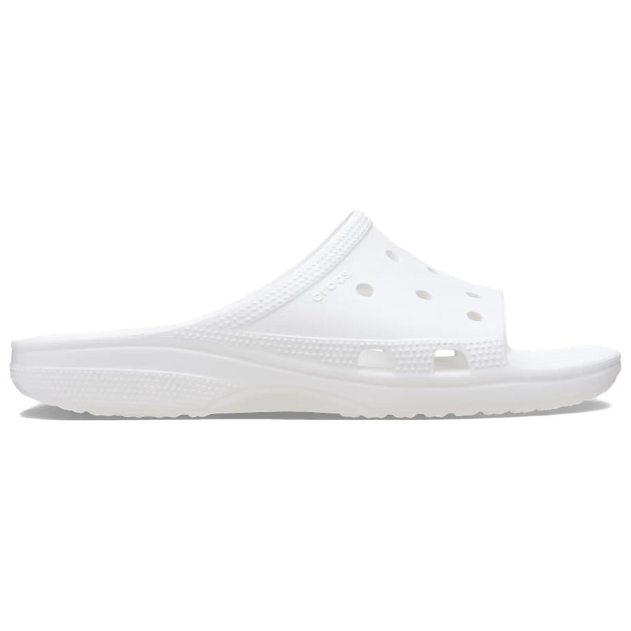 Crocs Slide Slippers Men's White 213298