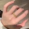 New in Pineapple design Full Diamond Ring High Quality Design Light Luxury Fashion Trend Ring Hollow out Shining Jewelry Gift