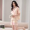Cool Pajamas Women's Summer Modal Short-sleeved Shorts Loungewear Summer Thin Ice Silk Loose Large Size Suit