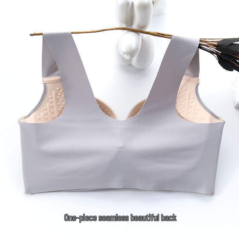 Ultra-Thin Seamless Plus Size Bra for Full Coverage & Anti-Sagging