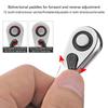 Double Ended Ratchet Wrench Tool Ergonomic Nonslip Handle 1/4" Drive Ratchet HandleFor Home Workshop Use