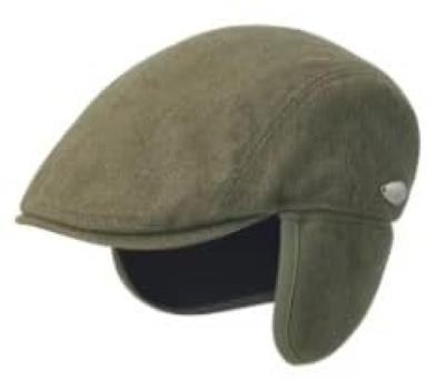 Khaki Tweed Hunting Cap CA-031W (L)