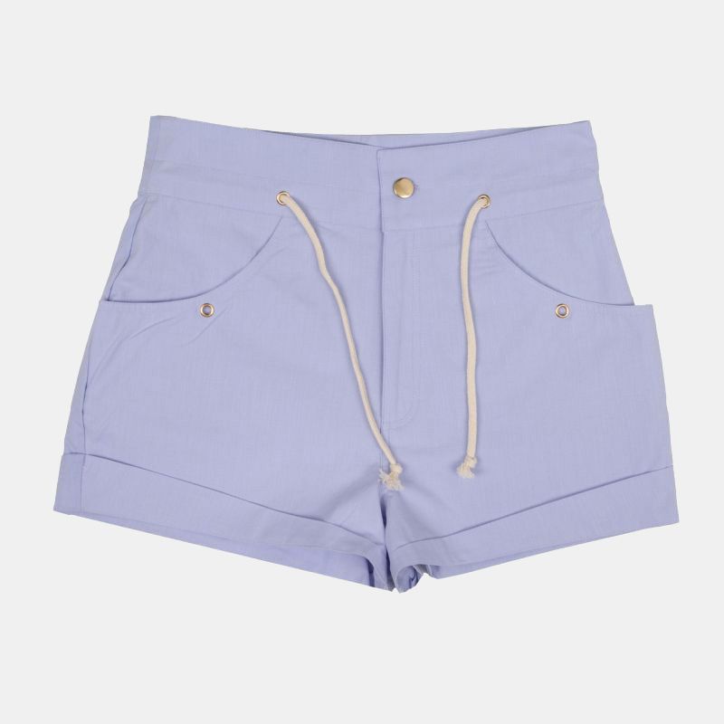 

Женские шорты Kim с манжетами ANTIK BATIK L бледно-синий