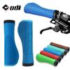 ODI Blauwe fietshandvatten Rubber ergonomische mtb-handvatten lock-on manchetten Fietsstuurhoes Schokabsorberend antislip fietsstuurhandvat