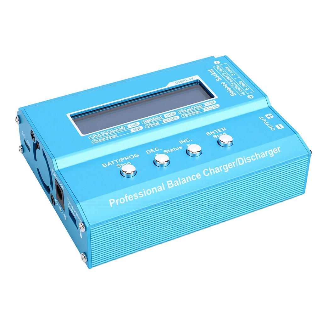 Professional Balance Charger Discharger, Battery Charger for LiPo LiHV LiFe LiIon Batteries