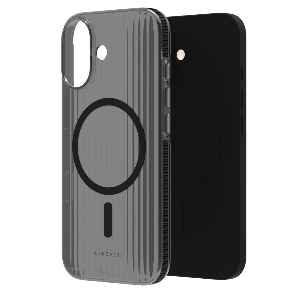 

LEREACH TOC Series for iPhone 17 Case Flowing Grid PC Phone Cover Compatible with MagSafe