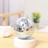 Reflective Glass Rotating Mirror Ball For Disco DJ Mirror Reflection Glass Ball Light For Christmas Party 8D