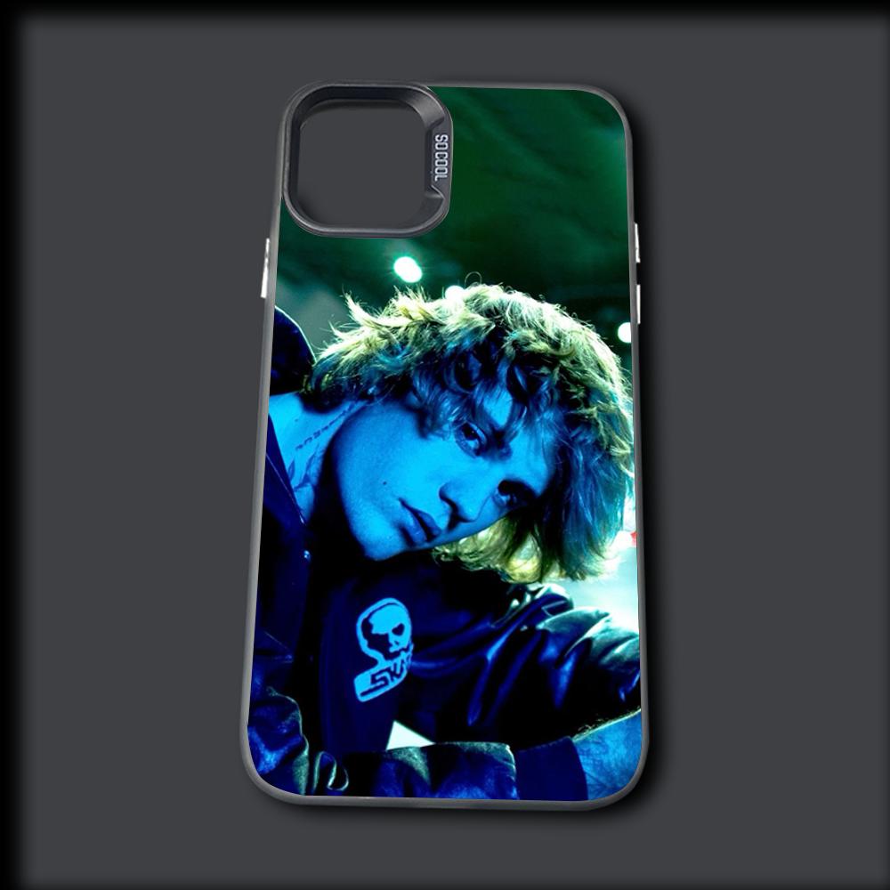 

Чехол для телефона J-Justin Singer Boy B-Bieber для iPhone 16,15,14,13,12,11,Mini,Pro,MAX Серый Матовый Защита от падений Ударопрочный Мягкий чехол iPhone13