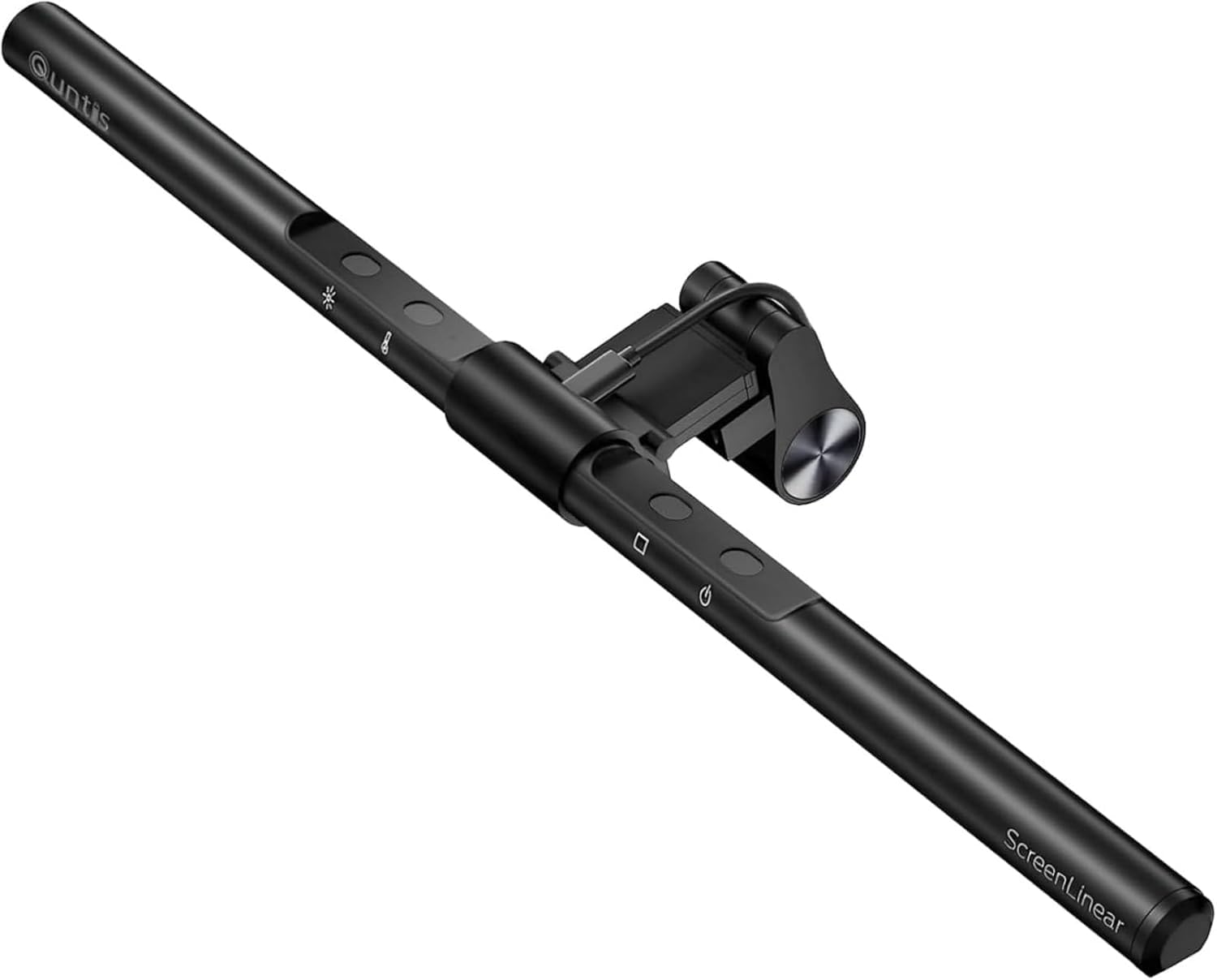 

Quntis Monitor Light Bar Light 40cm Monitor Hanging Light Desk Light Color Color Rendering Stepless Color Temperature and Brightness Adjustment Easy чорний