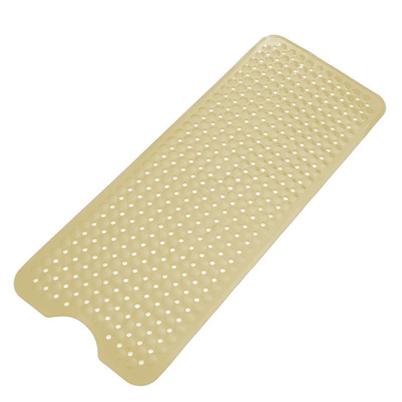 100x40 PVC Non-slip Bathtub Mat with Suction Cups - Waterproof Bathroom Floor Mat