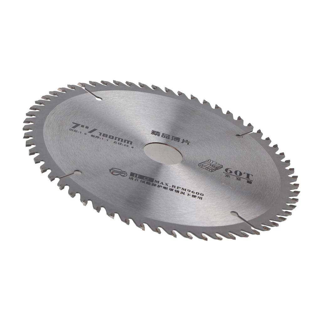 Circular Saw Blade High Speed Steel 18cm Saw Wheel Cutting Disc for Woodworking Plastic