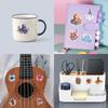 55pcs Suitcase Stickers Waterproof Stickers Scooter Computer Tablet Cartoon Decoration