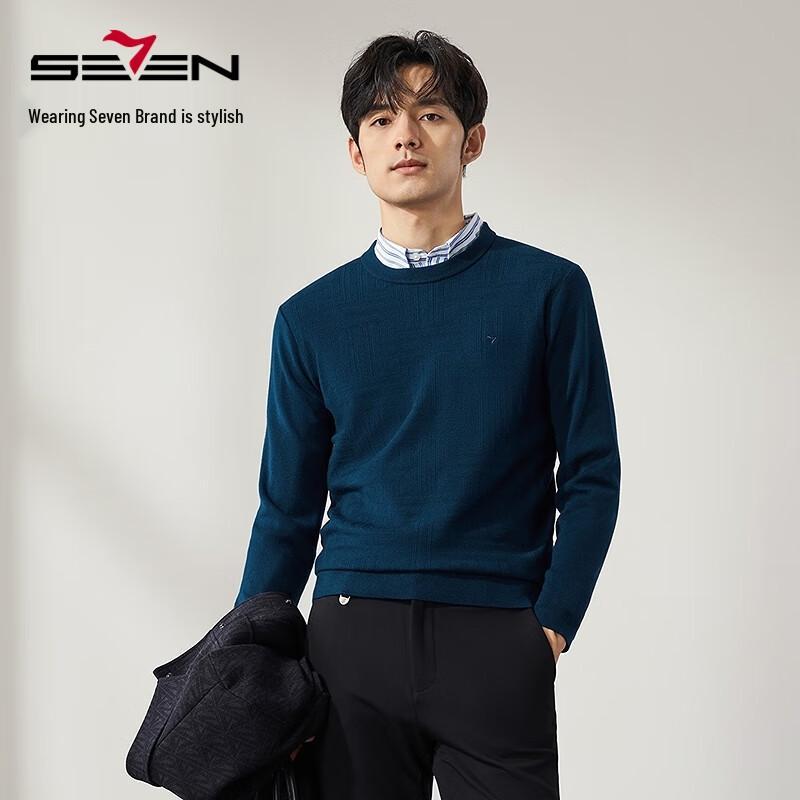 

Septwolves Men s Round Neck Knit Sweater L (175/92A)