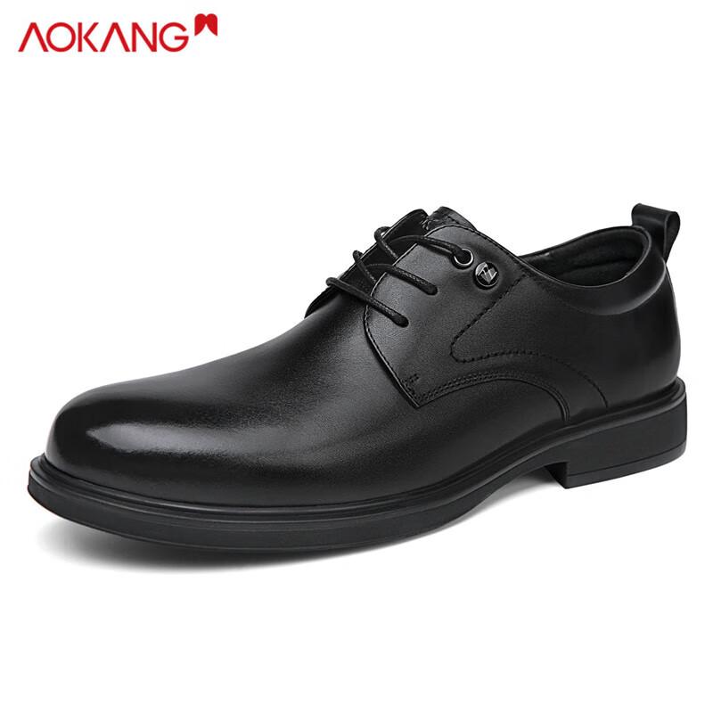 Aokang Men s Leather Business Oxford Shoes 41