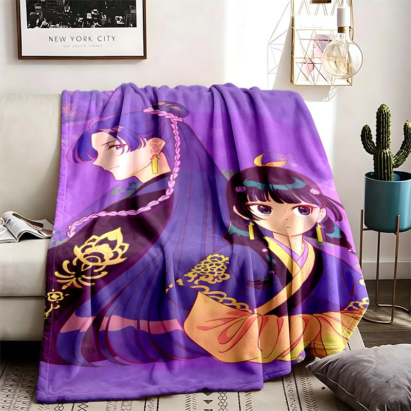 Die Apotheker-Tagebücher Motivdecke Geeignet für das Sofa Camping und Reisen Hergestellt aus weichem Flanellmaterial Ein ideales Geschenk für Anlässe wie Geburtst