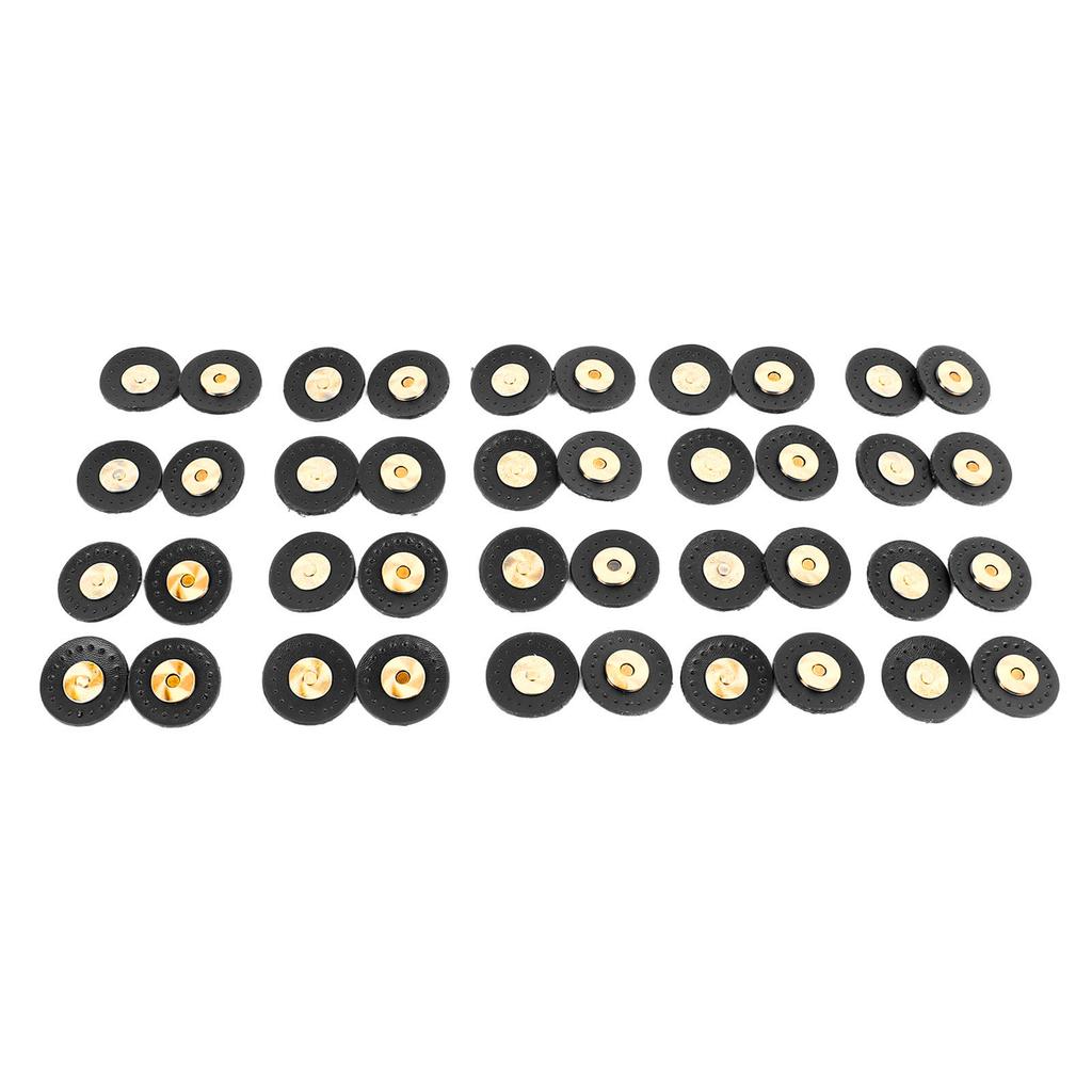 20 Sets Leather Magnetic Snap Multipurpose Magnetic Bag Fastener Clasp for Sewing DIY Craft Purses
