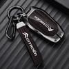 Zinc Alloy Leather Car Flip Remote  Key Case Cover Protector Shell Durable For Citroen C1 C2 C4 C6 C3-XR Picasso Grand DS3 DS5 akr256