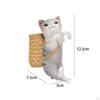 Adorable Cat Sculpture for Hanging Planters - Whimsical Garden Decor