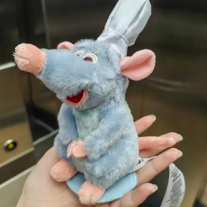 Kawaii  Store Ratatouille Chef Remy Magnetic Shoulder Plush Toy Gifts Cute Plush Stuff Toys For Friends Birthday Gifts