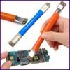Cepillo seguro antiestático para limpieza de PCB de placa base, Kit de herramientas de reparación de teléfonos móviles, conveniencia de doble cabezal