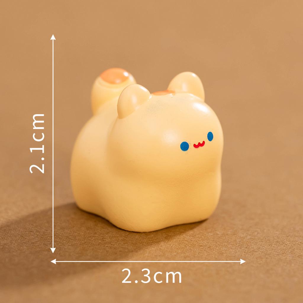 Cute White Running Puppy 3D Resin Figurine Pet Dog Bichon Frise Desktop Decoration Garden Moss Miniatures Sence DIY Decoration