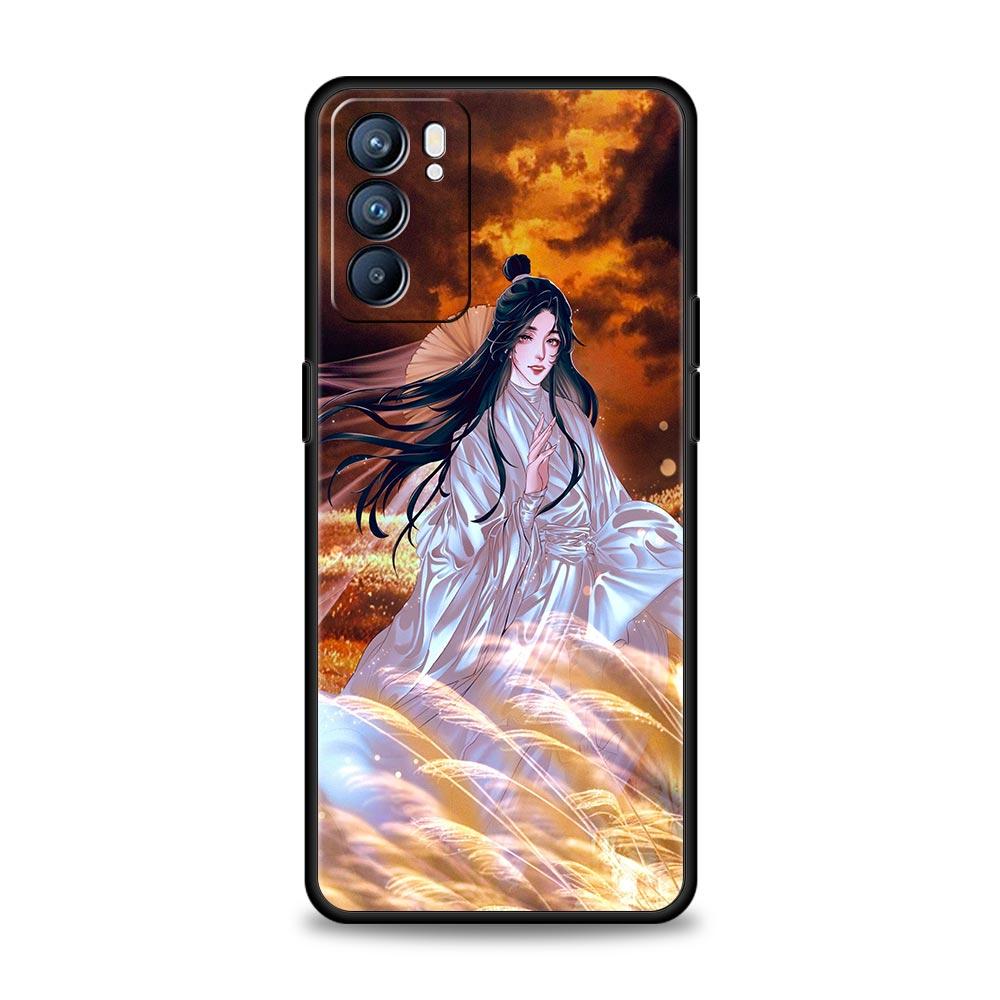 Heaven Official’s Blessing Phone Case For Oppo A54 A53 A52 A9 2020 A15 A95 A16 A76 A74 A12 Find X5 Reno7 Reno6 Pro Plus 5G Cover