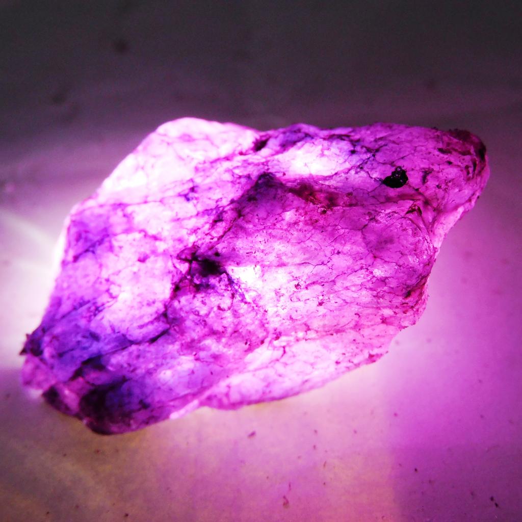 Natural Purple Sapphire Loose Gemstone 177.70 Ct Rough Uncut September Birthday Birthstone
