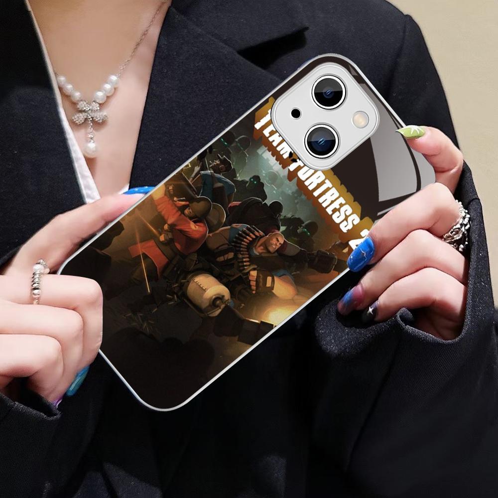 

Чехол для телефона Team Fortress 2 Видео для IPhone 14 13 12 Mini 11 Pro XS Max X XR 14 Plus Закаленное стекло iphone 12 mini