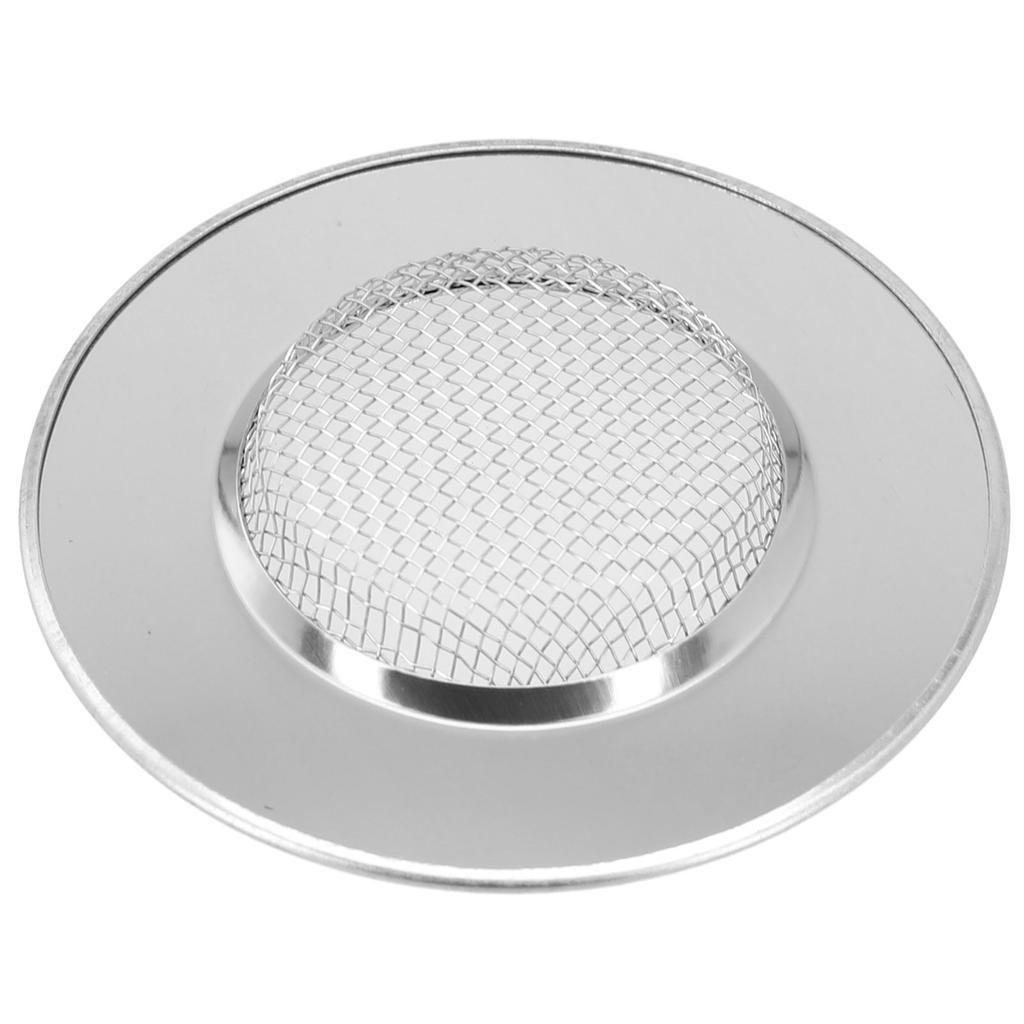 Edelstahl Badewannen Haarfänger Stopper Duschabflussloch Filter mit Griff Metall Spülen Sieb Bodenablauf für Küchel
