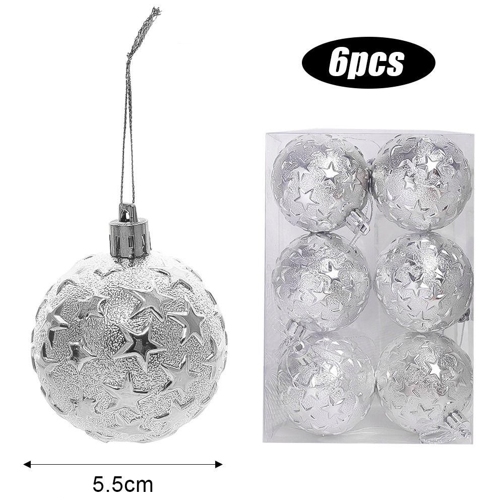 Christmas Gift Christmas Decoration Ball Electroplated Xmas Tree Hanging Ornaments