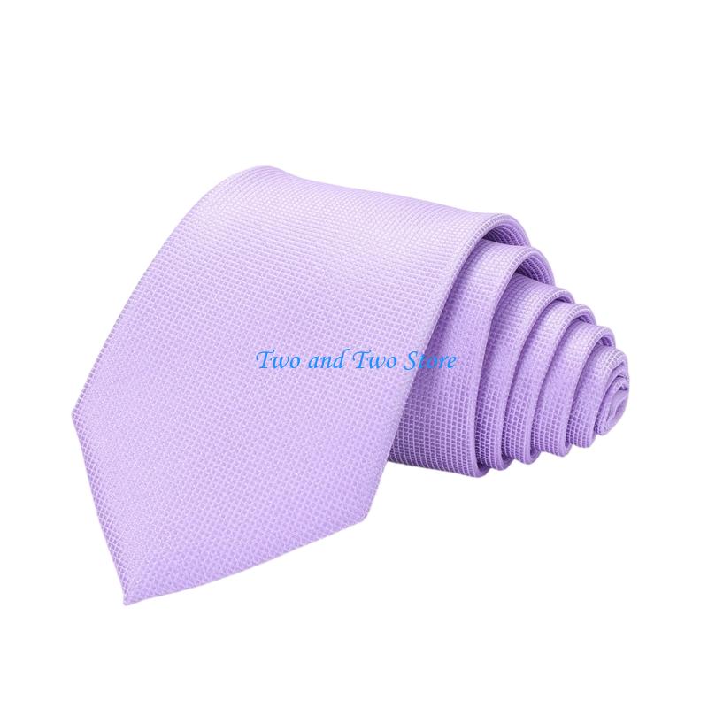 HX6F Handcrafted Polyester Necktie With Classical Design For Office And Special Occasion
