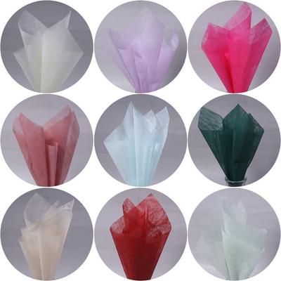 38pcs Soft Bouquet Decorative Paper 30x30cm Flower Wrapping Paper  Florist Wrapping