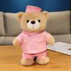 30cm Cartoon Cosplay Plüschbär-Puppe Professioneller Arzt Krankenschwester Abschlussbär Plüschtier Heimdekoration Geschenk für Jungen und Mädchen
