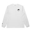 MALBON GOLF Hybrid Mock Neck Long Sleeve T-Shirt Off White (Man)