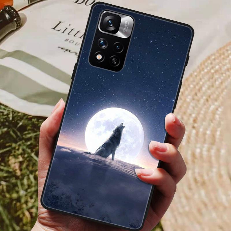 Für Xiaomi Redmi Note 11 Pro Plus 5G Hülle Weiche Silikon Handy Rückseite für Xiaomi Redmi Note11 Pro + Plus Coque Fundas Bumper