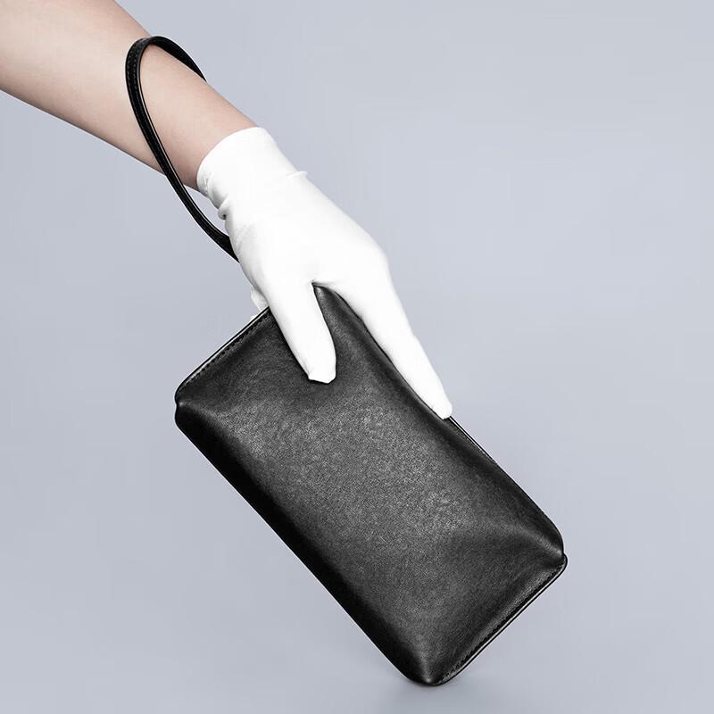 COW Men's Genuine Leather Clutch Bag