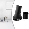 Round Brush For Karcher Vacuum Cleaner 32-35mm Inner Diameter, Suction Nozzle For Floor Keyboard Bookshelf Cleaning, Black