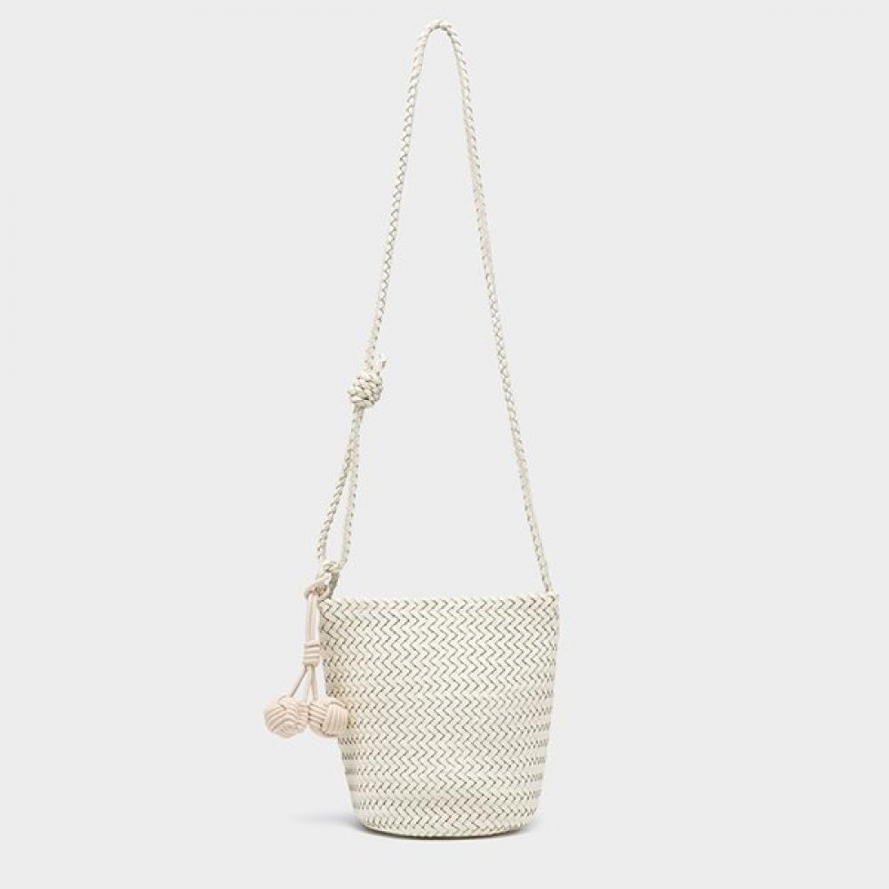 

Bell Pleats Mood Weaving Bucket Bag ONE-SIZE/BLACK