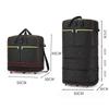 Air Consignment Bag Large-capacity Retractable Folding Travel Bag Universal Wheel Moving Travel Nylon Cloth Duffel Bag