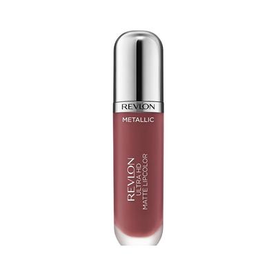 Revlon Ultra HD Matte Lip Color 705 Shine Metallic Bordeaux Color