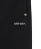 Mihag Metal Plate Bermuda Shorts (Black)
