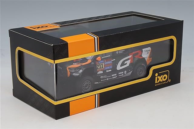 Ixo Toyota GR DKR Hilux Evo 2025 Dakar Rally 2nd Place Cummings 1/43 #211 H. Lategan/B.