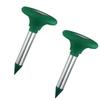 2Pcs Solar Mole Repellers Ultrasonic Snake Deterrent Animal Repellents Groundhog Repellent For Garden Outdoor Spaces