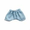 14cm Doll Clothes Easy To Wear BJD Jeans Soft Material Shorts for Kids Dark Blue